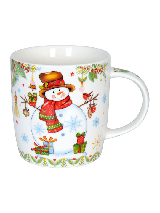 Konitz Christmas Mug Porcelain Reindeer