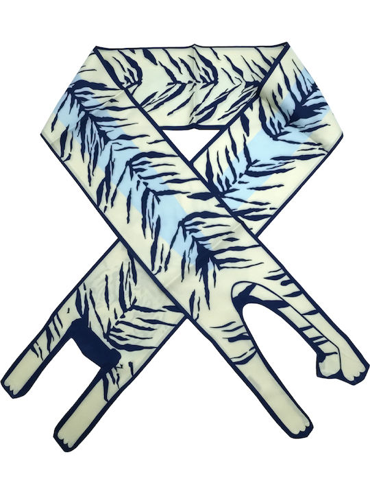 Brims and Trims Women's Scarf White Tiger