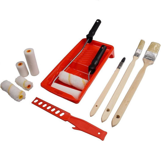 Set 13 Painting Accessories Benson Rollers Tapes Tray
