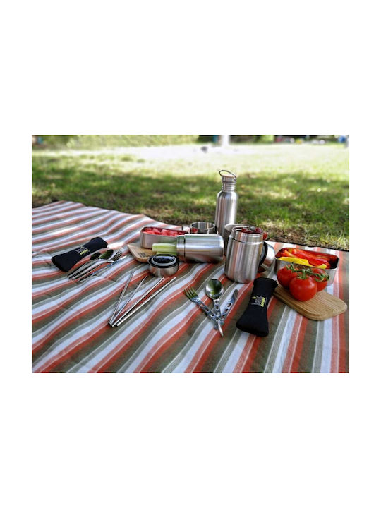 Origin Outdoors Δοχείο Φαγητού Inox Ασημί 800ml