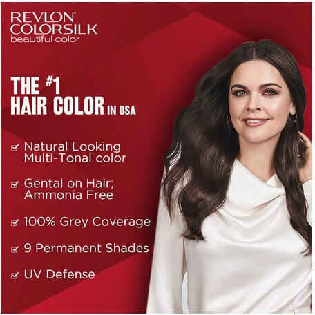 Revlon Colorsilk Βαφή Μαλλιών Χωρίς Αμμωνία Σαντρέ