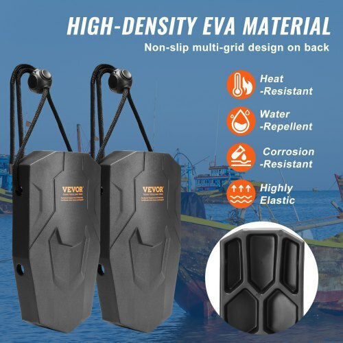 Vevor Bootsplanen & Abdeckungen Schutzcover M21.844cm x P40.64cm Schwarz Farbe
