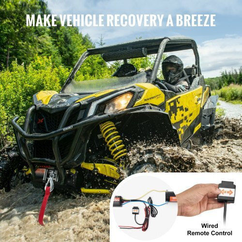 Vevor Electric 4x4 Car Winch 12V with Towing Capacity 1361kg