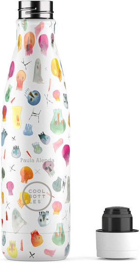 Cool Bottles Μπουκάλι Θερμός Ανοξείδωτο 500ml Πολύχρωμο