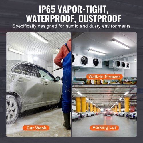 Vevor Lighting Batten with Integrated LED 60W