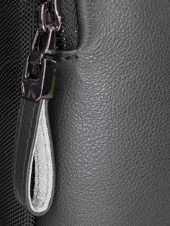 Leather Men's Shoulder / Crossbody Bag Black