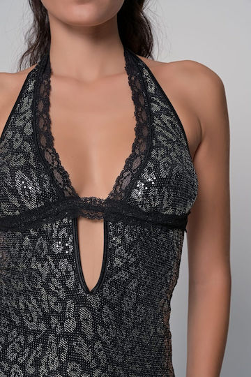 Milena by Paris Sexy Babydoll Χρυσό