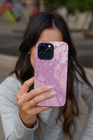 Sonique Marble Case for Apple iPhone 13 Mini Violet