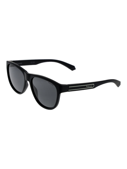 Polaroid Men's Sunglasses with Black Plastic Frame and Black Lens PLD2156/S 003/M9