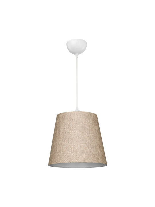 GloboStar Pendant Light Brown with Socket E27 26x26x93cm