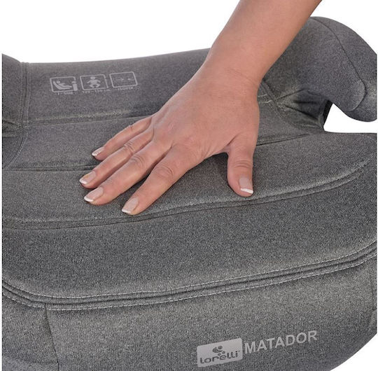 Lorelli Matador Autositz Kindersitz i-Size mit Isofix Gray
