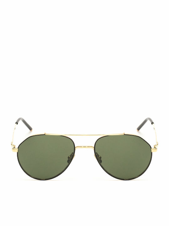 Belstaff Sunglasses Χρυσά with Metal Frame & Green Lens Belstaff Sunglasses Χρυσά with Metal Frame & Green Lens