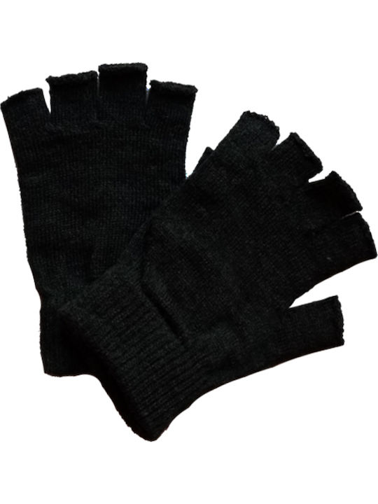 Stamion Fingerless Gloves Black