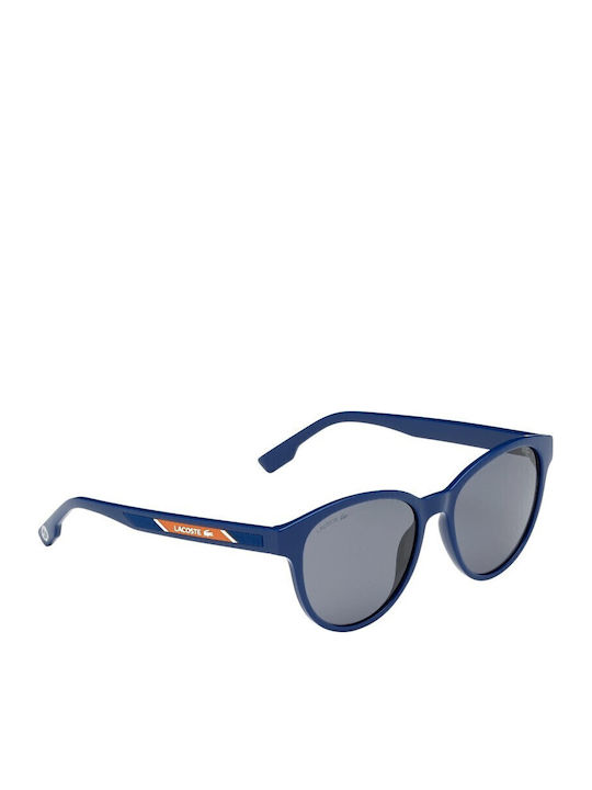 Lacoste Women's Sunglasses with Blue Plastic Frame and Blue Lens L981SRG-400