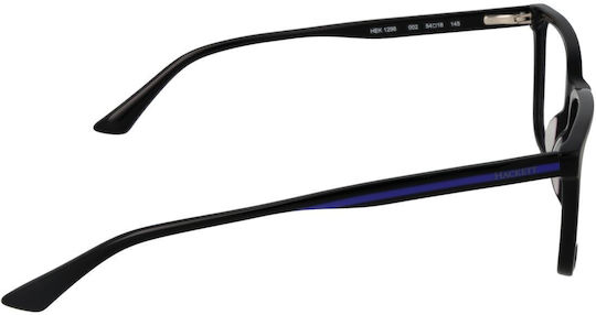 Hackett Kunststoff Brillenrahmen Schwarz HEK129-002