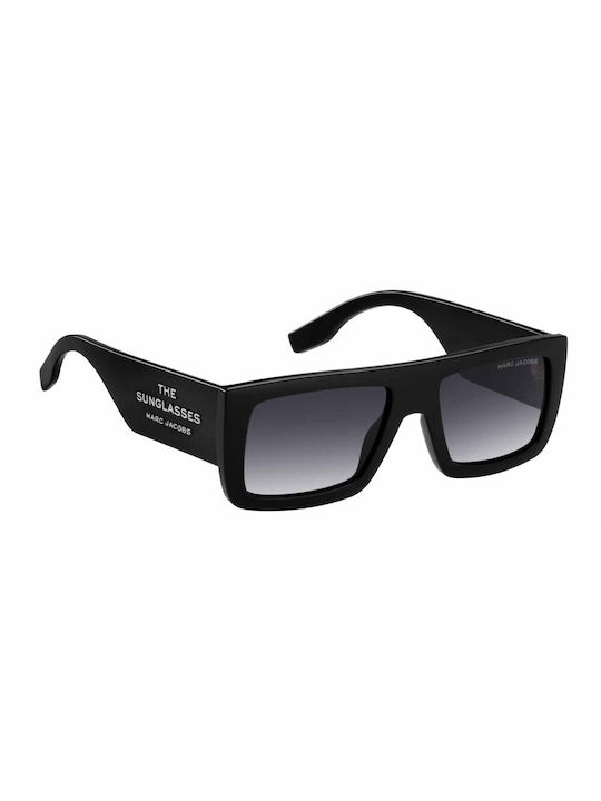 Marc Jacobs Sunglasses with Black Plastic Frame and Black Gradient Lens Marc 775/S 807/9O