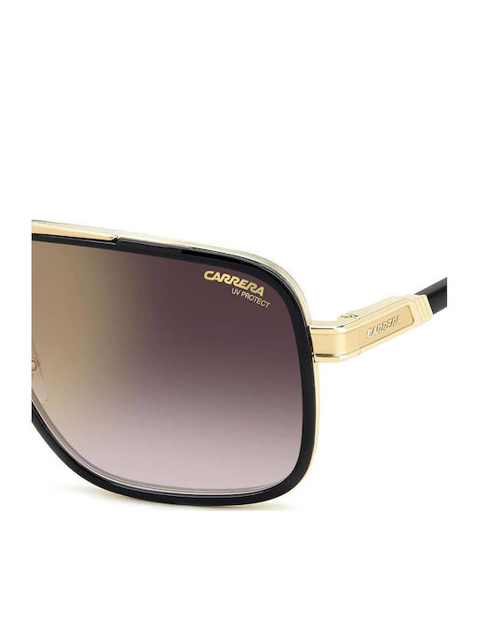 Carrera Men's Sunglasses With Black Frame And Grey Gradient Lens