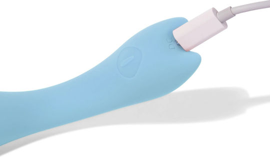 The Oh Collective Kit Клитор Вибратор 14см Clear Sky Blue