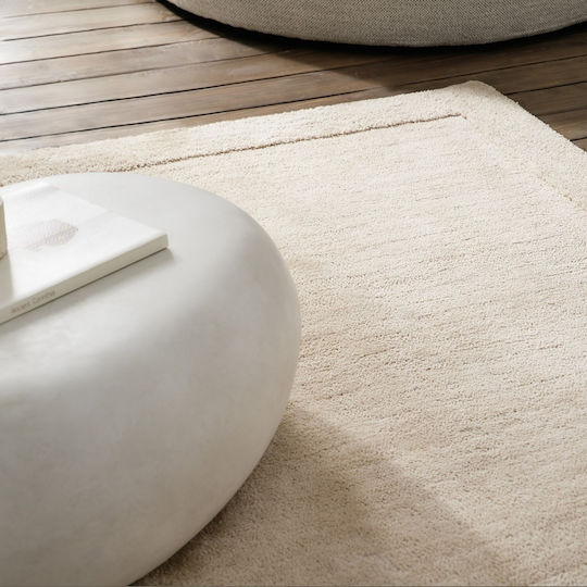 Gofis Home Heaven Teppich Rechteckig Synthetisch,Polyester/Cotton/Leather Dove Beige 802/46