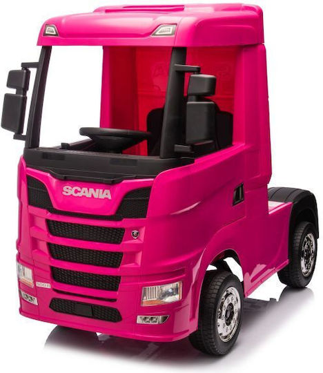 Scania 500R Φορτηγό Μονοθέσιο με Τηλεκοντρόλ Ροζ