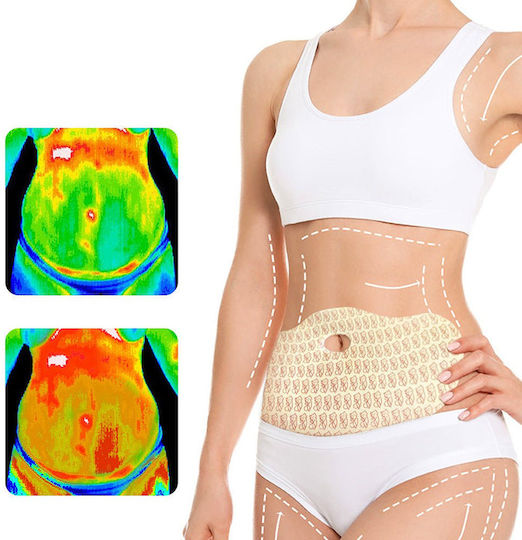Set 5 Zola Liposuction Slimming Patches 31.5 X 17.7 Cm Made Natural Extracts