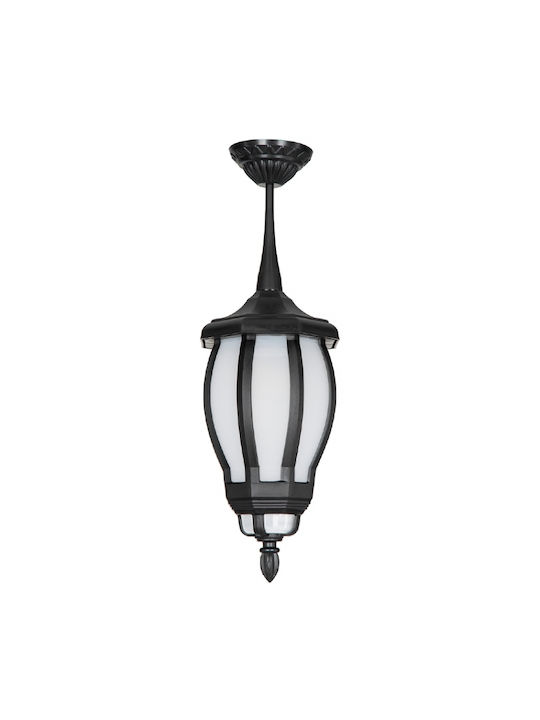 GloboStar Outdoor Hanging Ceiling Light E27 in Black Color 203-0232