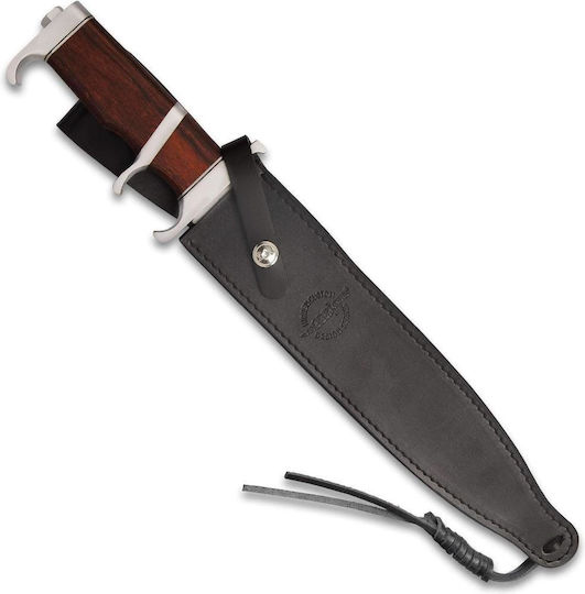 United Cutlery Gil Hibben Bloodwood Μαχαίρι Καφέ σε Δερμάτινη Θήκη