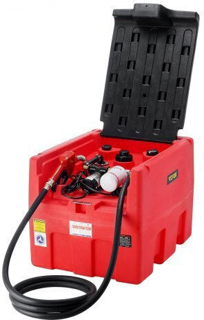 Φορητή Δεξαμενή Καυσίμου Vevor 48 Γαλ Αντλία 12v Bxsryxhssl48ht1z8v9