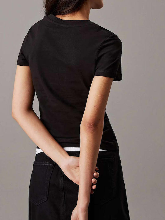 Damen T-Shirt Black