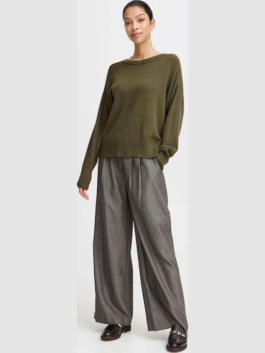 Women's Sweater Olive Night