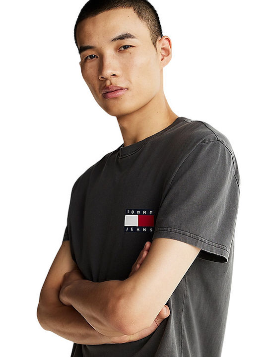 Tommy Hilfiger Flag T-shirt Black