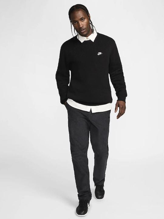 Club Pullover Sweater Black