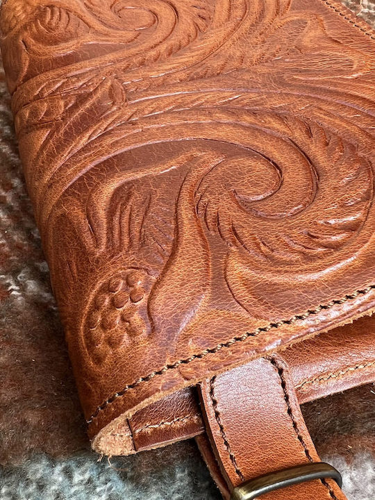 Leather Waist Bag Brown