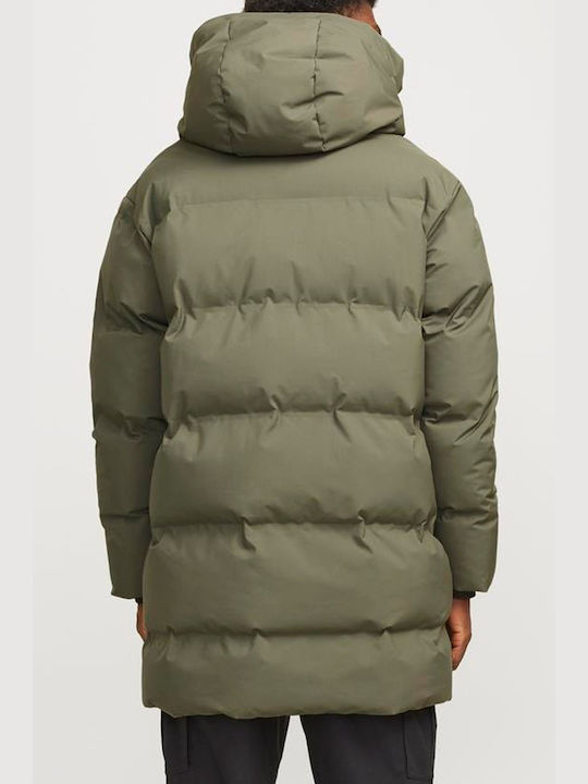 Jack & Jones Jacket Puffer Dusty Olive Khaki