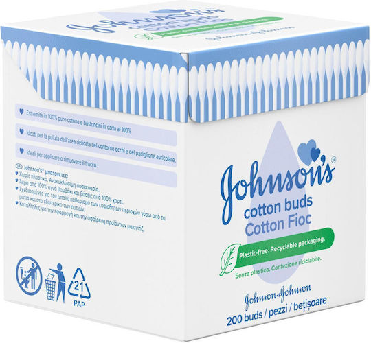 Johnson's Клечки за уши 200бр