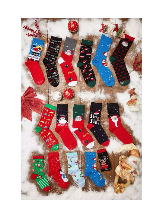 ME-WE Men's Christmas Socks Beany Santa Claus