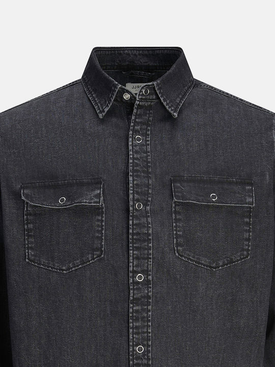 JJ Rebel Denim Shirt Black