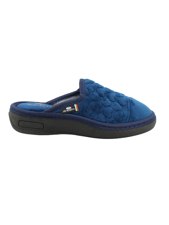 Spesita Winter Women's Slippers in Blue color