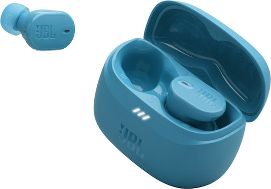 JBL Tune Buds 2 Bluetooth Handsfree Căști cu Rezistență la Transpirație și Carcasă de Încărcare Turcoaz