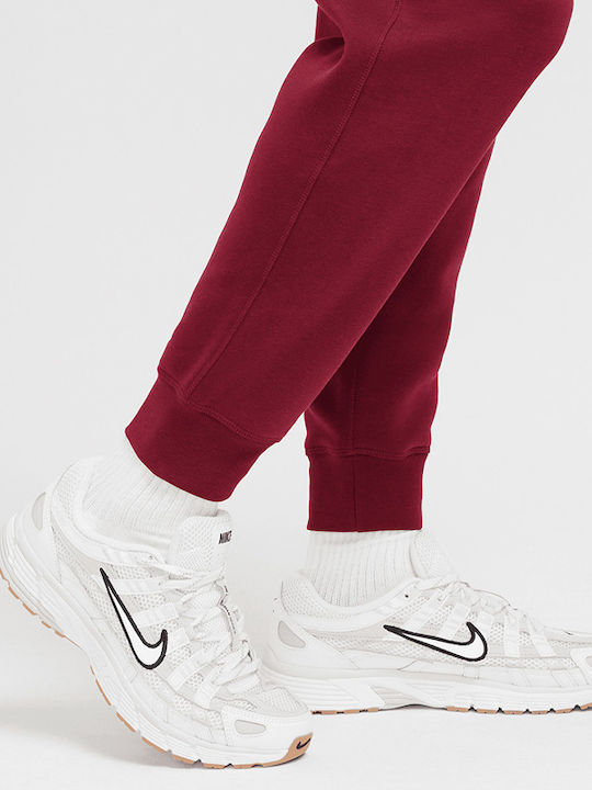 Sweatpants with Elastic Red