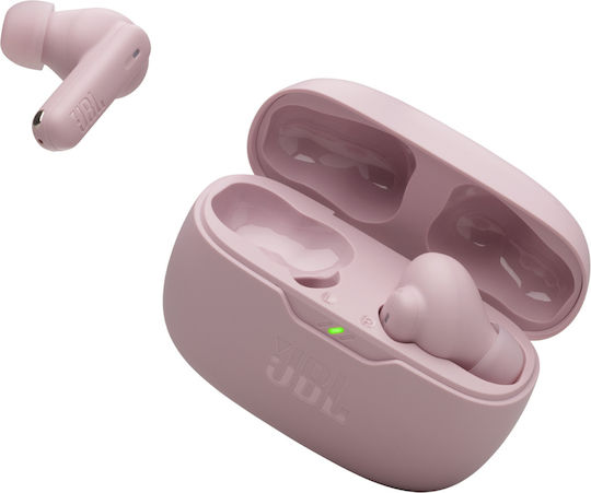 JBL Wave Beam 2 In-ear Bluetooth Handsfree Earphones with Sweat Resistance and Charging Case Pink