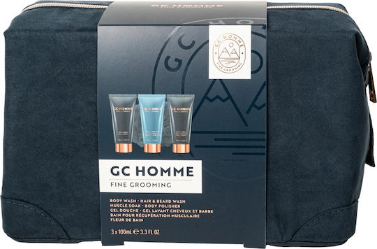 Grace Cole Groom Go Комплект за грижа за кожата за Почистване на тялото 5бр