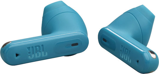 JBL Tune Flex 2 Earbud Bluetooth Handsfree Earphones with Sweat Resistance and Charging Case Turquoise