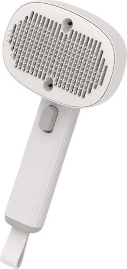 Electric Pet Grooming Brush Mdro Massage Function Negative Ion Sterilization Wood Lamp Pointer Playtime Usb Charging