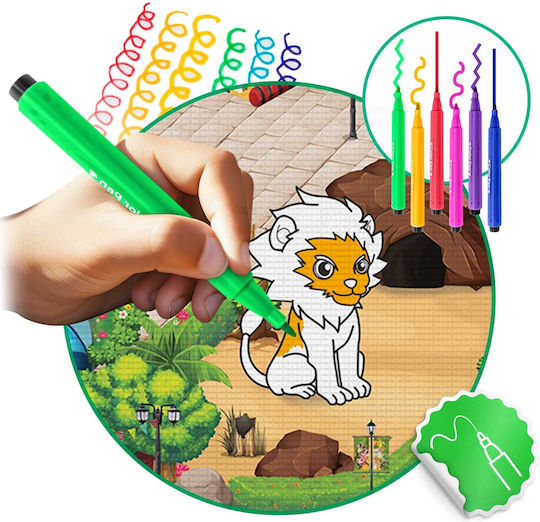 Ricokids Rk-344 Rollable Coloring Mat 120 X 90 X 0.3 Cm