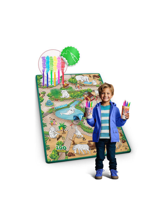 Ricokids Rk-344 Rollbare Malmatte 120 x 90 x 0,3 cm