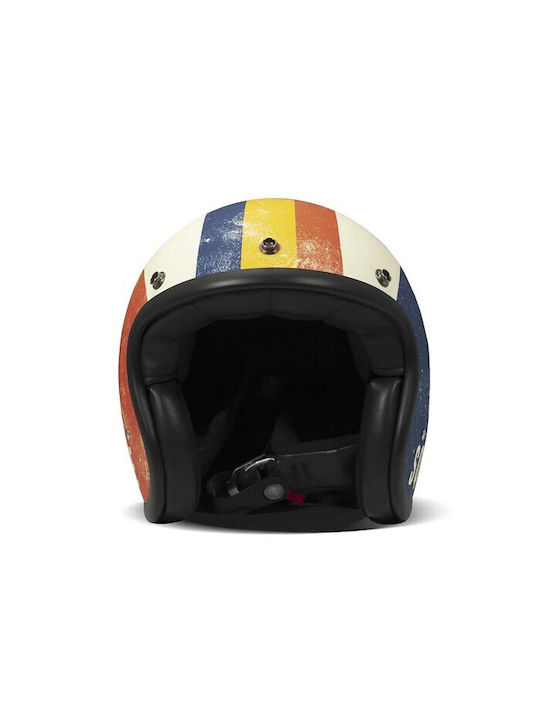 DMD Retro Squadra Corse Motorcycle Helmet Jet ECE 22.06