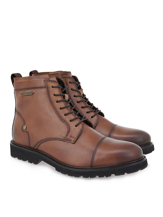 Renato Garini Leather Tabac Brown Boots