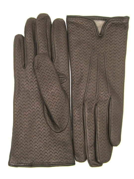 Sermoneta Gloves Women's Leather Gloves Brown