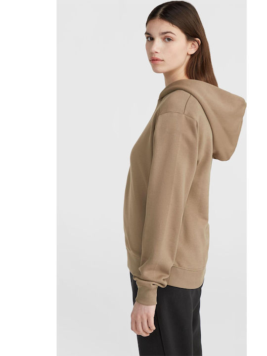 Women's Sweatshirt Hooded Beige